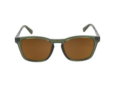 Calvin Klein Sunglasses In Brown