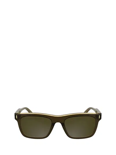 Calvin Klein Sunglasses In Brown