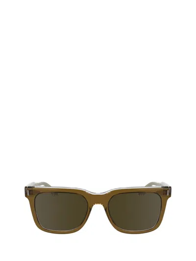 Calvin Klein Sunglasses In Brown