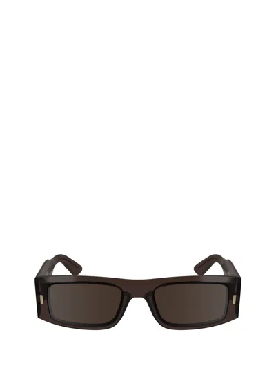 Calvin Klein Sunglasses In Brown