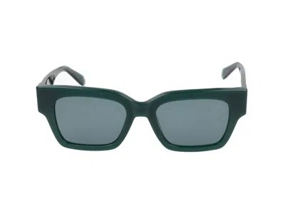 Calvin Klein Sunglasses In Dark Green