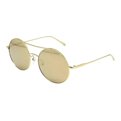 Calvin Klein Sunglasses In Gold