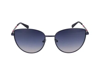 Calvin Klein Sunglasses In Navy