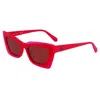 Calvin Klein Sunglasses In Purple