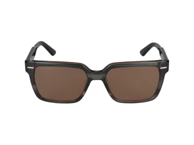 Calvin Klein Sunglasses In Striped Grey