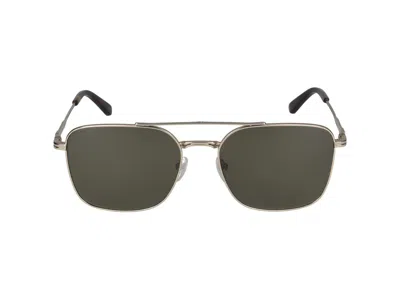 Calvin Klein Sunglasses In Yellow Gold