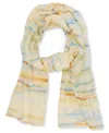 Calvin Klein Sunset Beach Wrap In Latte