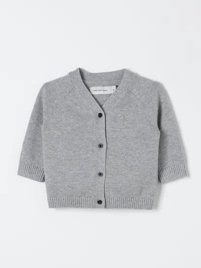 Calvin Klein Babies' Sweater  Kids Color Grey In Grau