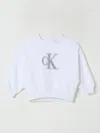 Calvin Klein Felpa A Girocollo Con Monogramma Ck