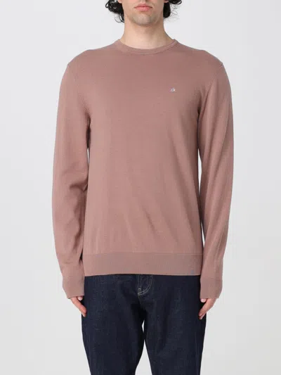 Calvin Klein Sweater  Men Color Brown