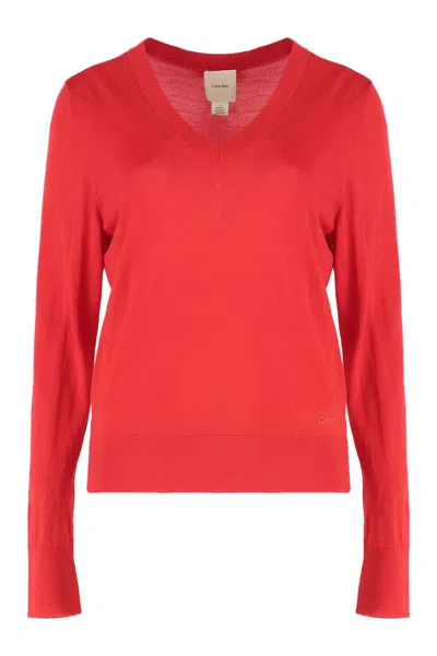 CALVIN KLEIN CALVIN KLEIN SWEATER IN WOOL