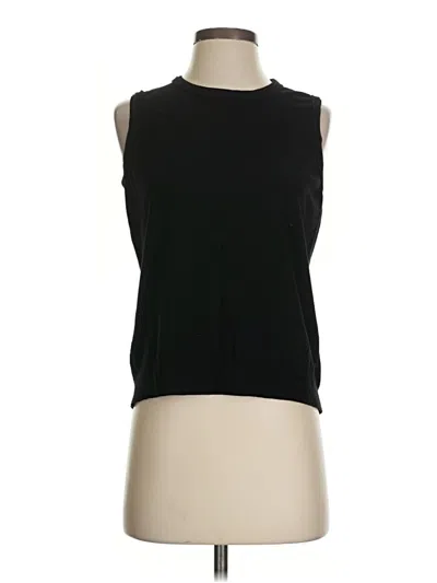 Pre-owned Calvin Klein Sweater Vest In Black