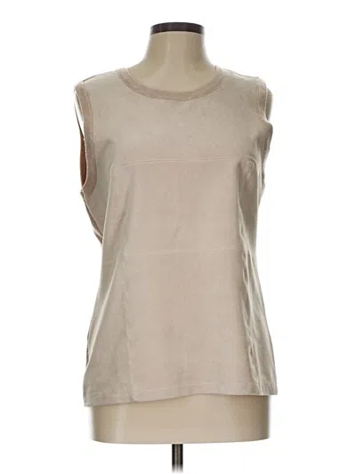 Pre-owned Calvin Klein Sweater Vest In Brown