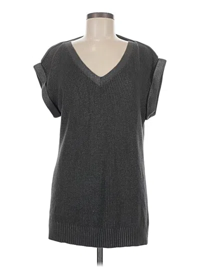 Pre-owned Calvin Klein Sweater Vest In Gray