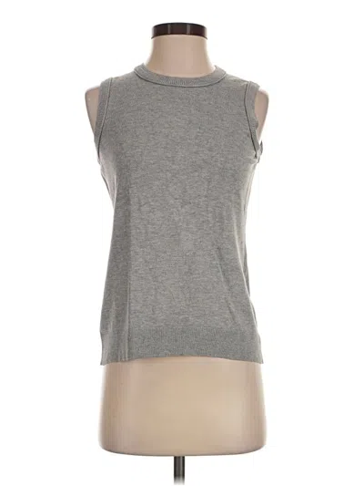 Pre-owned Calvin Klein Sweater Vest In Gray