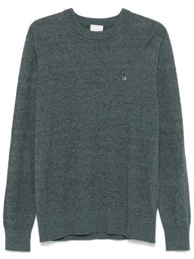 Calvin Klein Sweater With Embroidered Logo