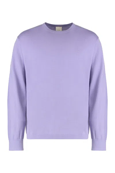 CALVIN KLEIN CALVIN KLEIN SWEATER WITH ROUND NECK IN WOOL