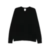 Calvin Klein Logo-embroidered Jumper In Black