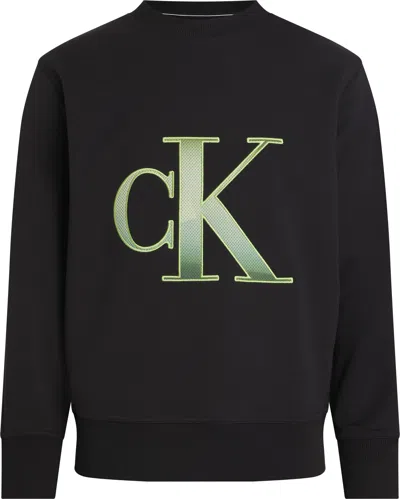 Calvin Klein Sweaters Black In Nero Neri E Grigi