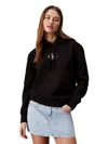 Calvin Klein White Cotton Sweater In Nero Neri E Grigi