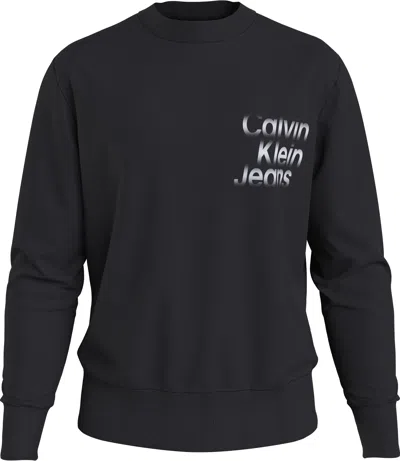 Calvin Klein Sweaters Black In Nero Neri E Grigi