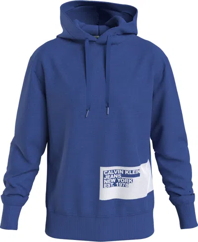 Calvin Klein Sweaters In Blu China Blu E Verdi