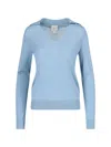 Calvin Klein Baisc Sweater In Blue