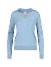 Calvin Klein Baisc Sweater In Blue