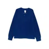 Calvin Klein V-neck Sweater In Blue