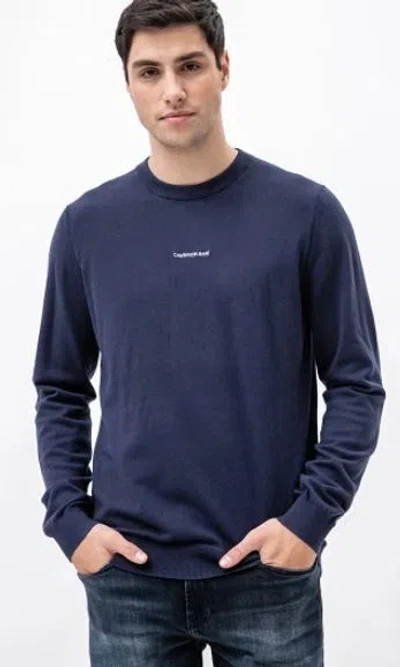 Calvin Klein Sweaters Blue In Multi