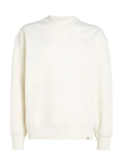 Calvin Klein Sweaters Cream In Panna Chiari E Naturali