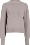 Calvin Klein Sweaters Pink In Rosa Chiari E Naturali