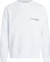 Calvin Klein Sweaters White In Bianco Chiari E Naturali
