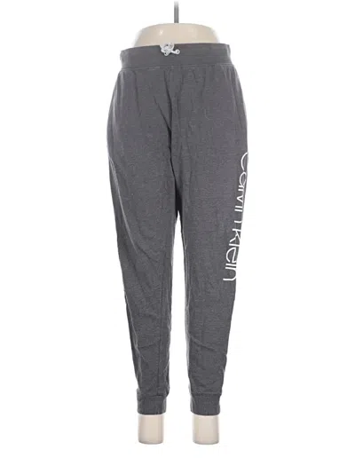 Pre-owned Calvin Klein Sweatpants In Gray