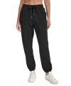 Calvin Klein Sweatpants Women's Black Fleece High Waist Drawstring Ups656 In Black