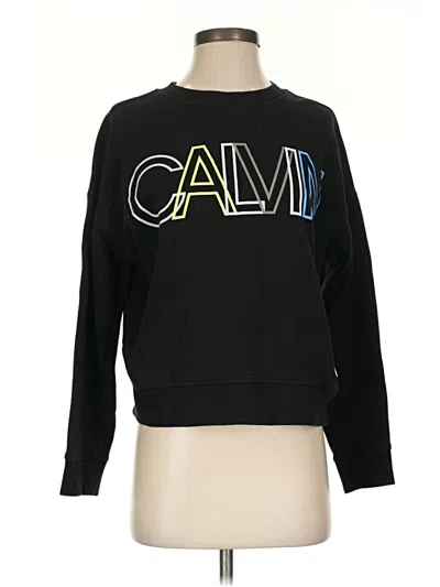 Pre-owned Calvin Klein Sweatshirt In Black