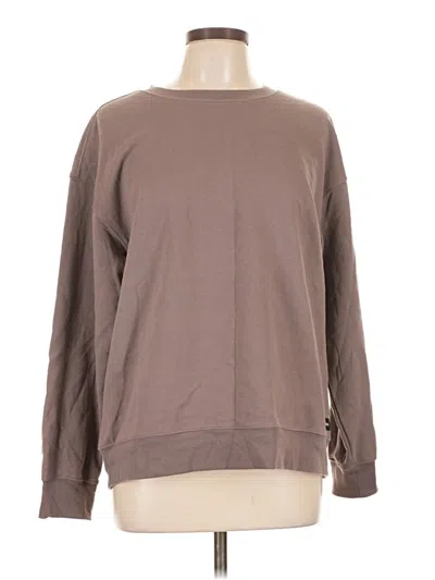 Pre-owned Calvin Klein Sweatshirt In Brown