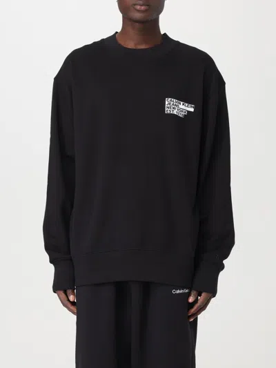 Calvin Klein Sweatshirt  Herren Farbe Schwarz In Black
