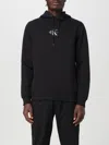 Calvin Klein Black Cotton Sweater In Schwarz