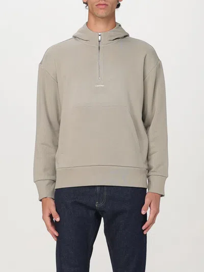 Calvin Klein Sweatshirt  Men Color Kaki