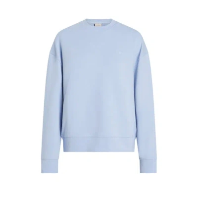 Calvin Klein Sweatshirt En Coton In Blue
