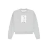 Calvin Klein Photographic-print Cotton Sweatshirt In Gray