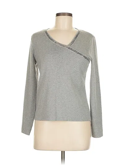 Pre-owned Calvin Klein Sweatshirt In Gray