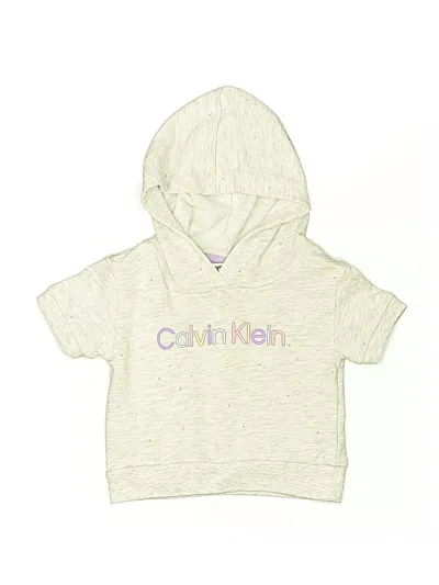 Pre-owned Calvin Klein Kids' Sweatshirt In Gray