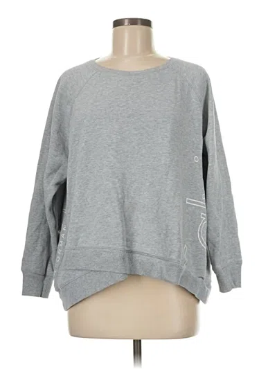 Pre-owned Calvin Klein Sweatshirt In Gray