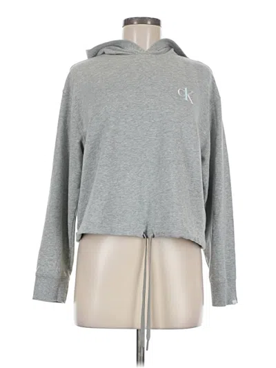 Pre-owned Calvin Klein Sweatshirt In Gray