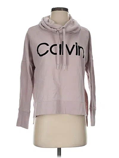Pre-owned Calvin Klein Sweatshirt In Pink