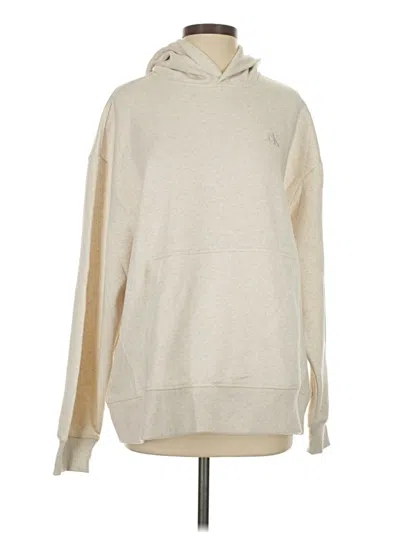 Pre-owned Calvin Klein Sweatshirt In Tan