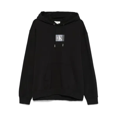 CALVIN KLEIN SWEATSHIRTS BLACK