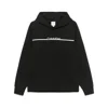 Calvin Klein Logo-print Hoodie In Black